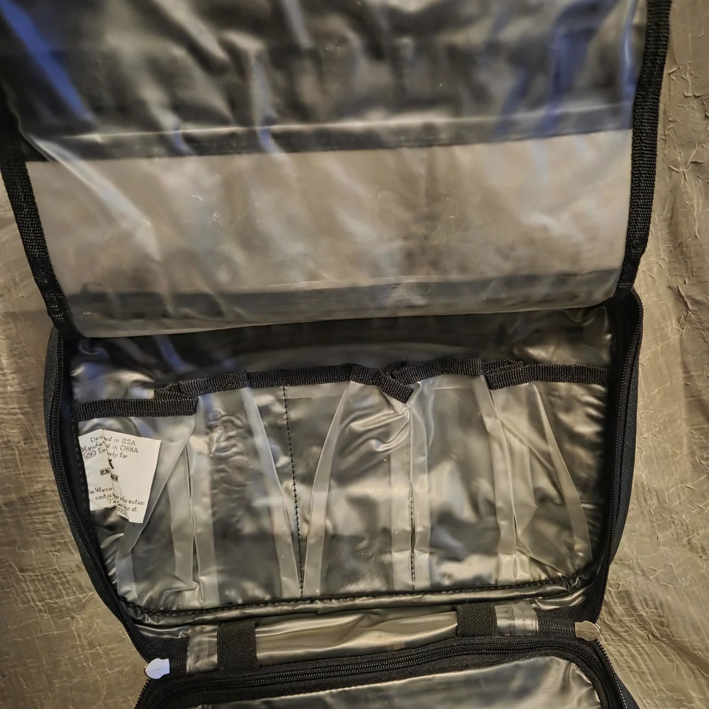 Atlantic Hanging Travel Toiletry Bag Organizer Forest Green